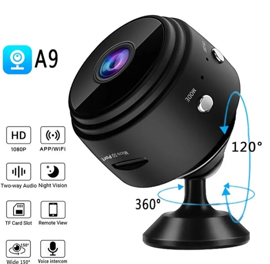 A9 Mini Camera,1080P HD WiFi Camera, Long Battery Life.