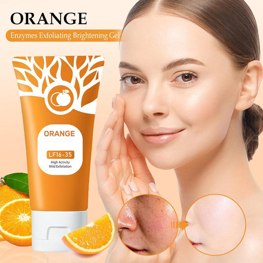 Orange Enzyme Glow Gel Dark Spot & Dead Skin Remover.