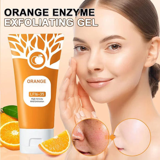 Orange Enzyme Glow Gel Dark Spot & Dead Skin Remover.